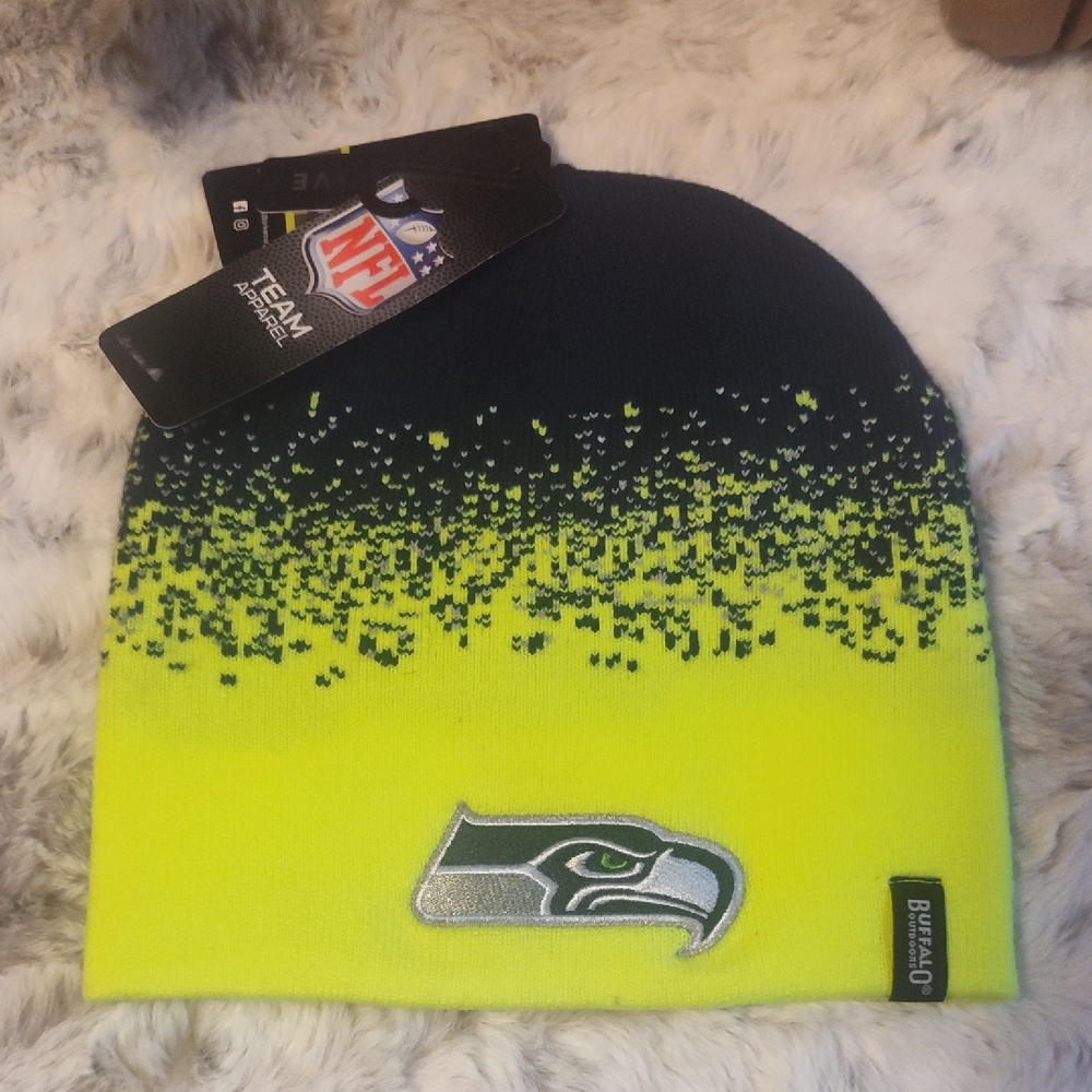 New Era Seahawks Neon Gradient Beanie